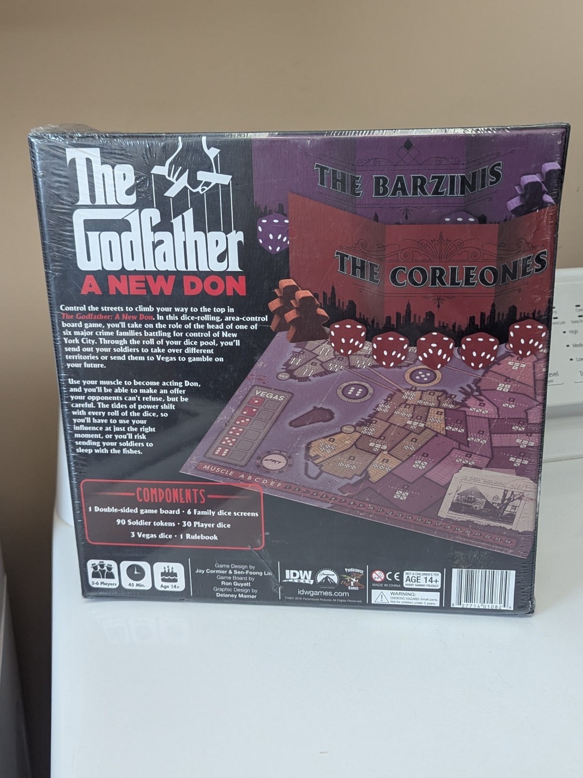 The Godfather A New Don Board Game NEW SEALED 3-6 Players – Free Ship!