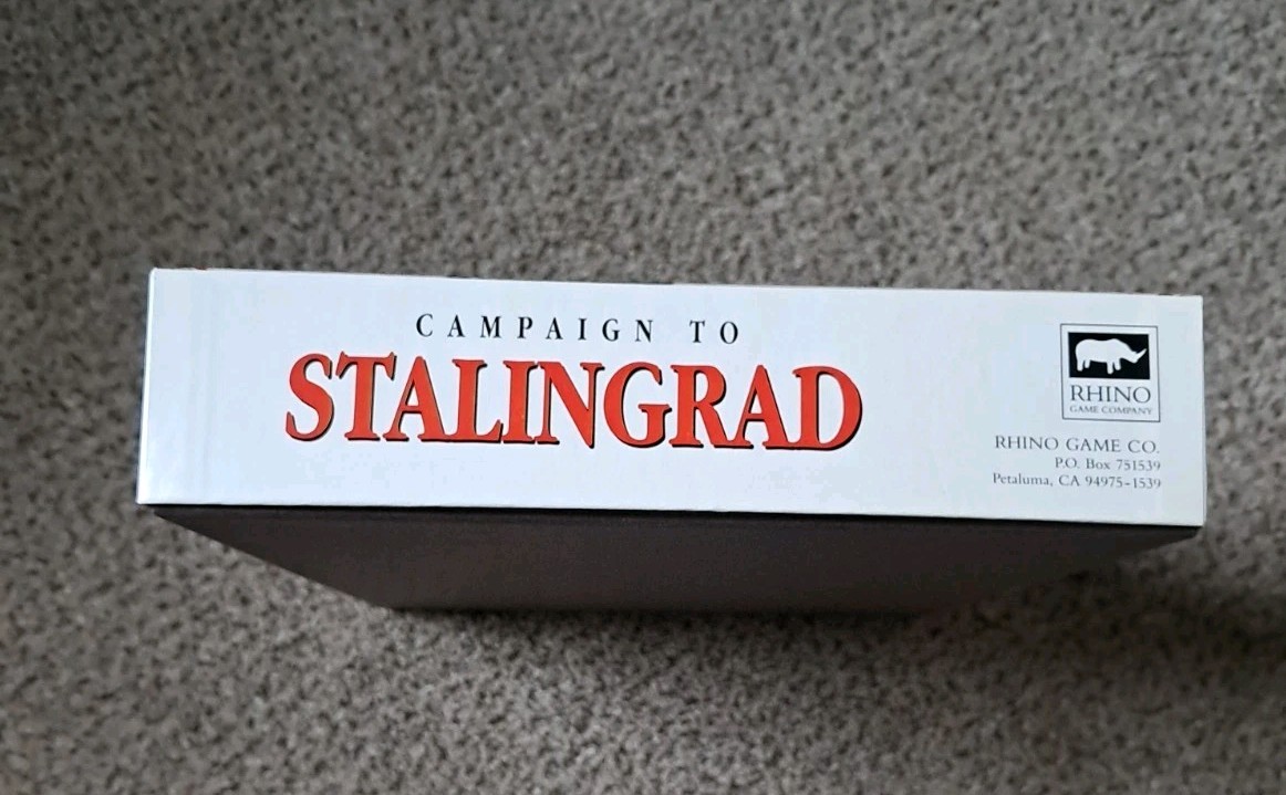 New 1992 Rhino Games Campaign to Stalingrad Southern Russia 1942 Unpunched T