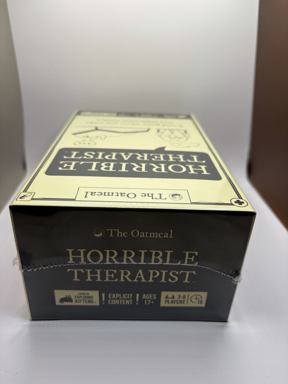 The Oatmeal: Horrible Therapist Adult Party Card Game Ages 17+ New/Sealed