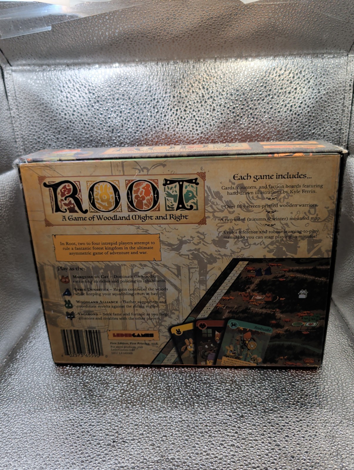 Root Woodland Might & Right Strategy Board Game 2024 Base Leder