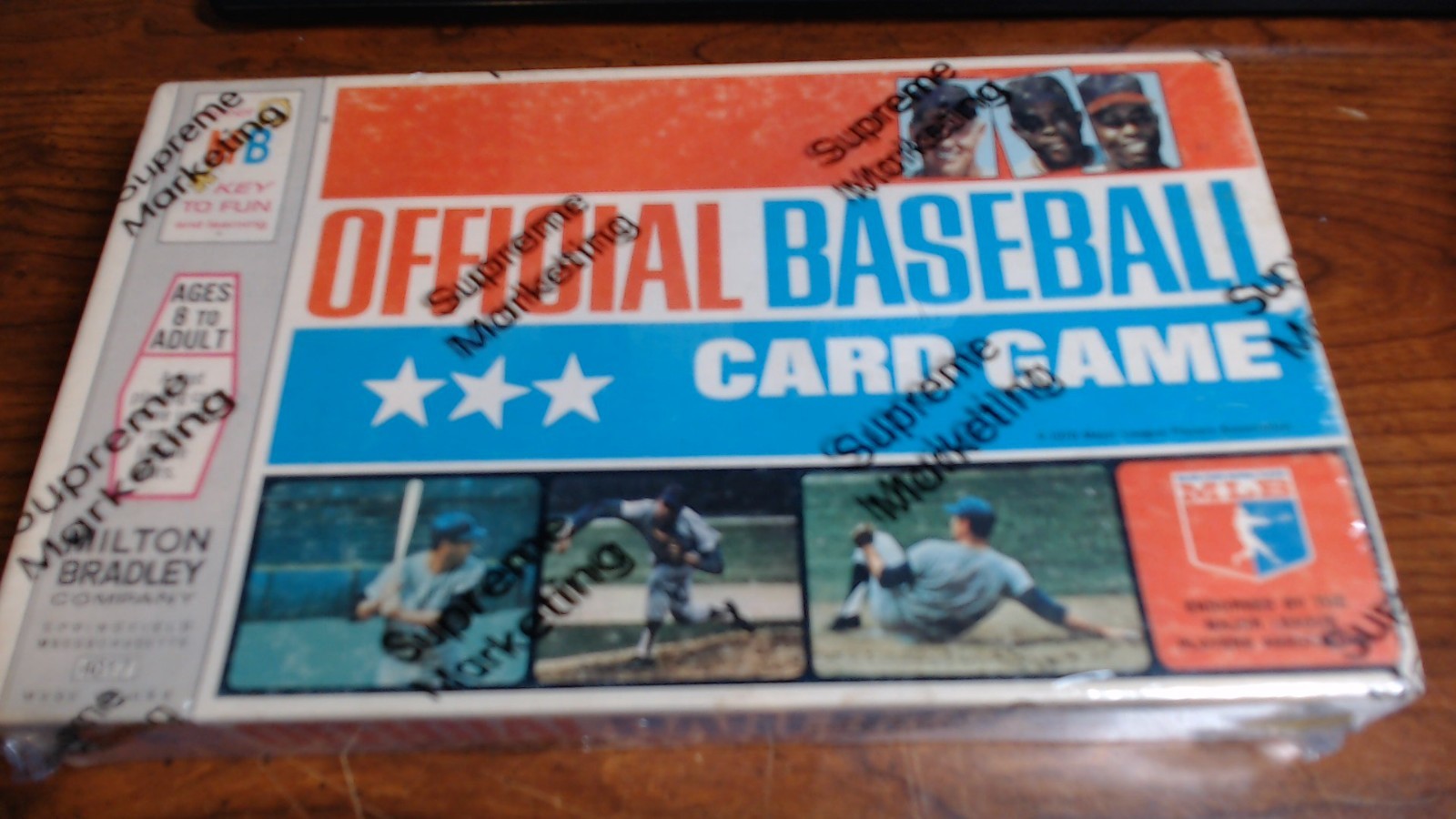 Milton Bradley Official Baseball Card Game MB Vintage 1970s