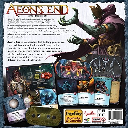 Cooperative Deck Building Card Game for 1-4 Players – Sci-Fi Fantasy Strategy, 6