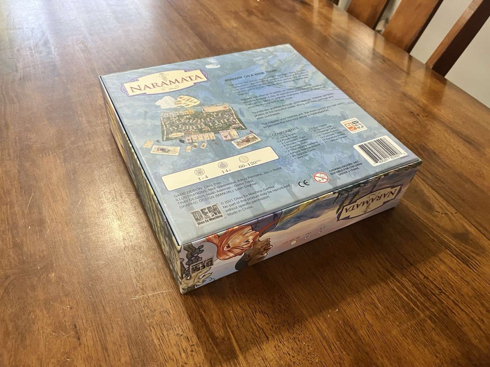 Naramata: Wine and Tourism Strategy Board Game by DEM Games, Brand New