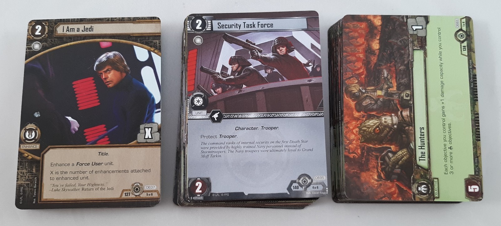 Star Wars The Card Game Between The Shadows Expansion Pack Incomplete