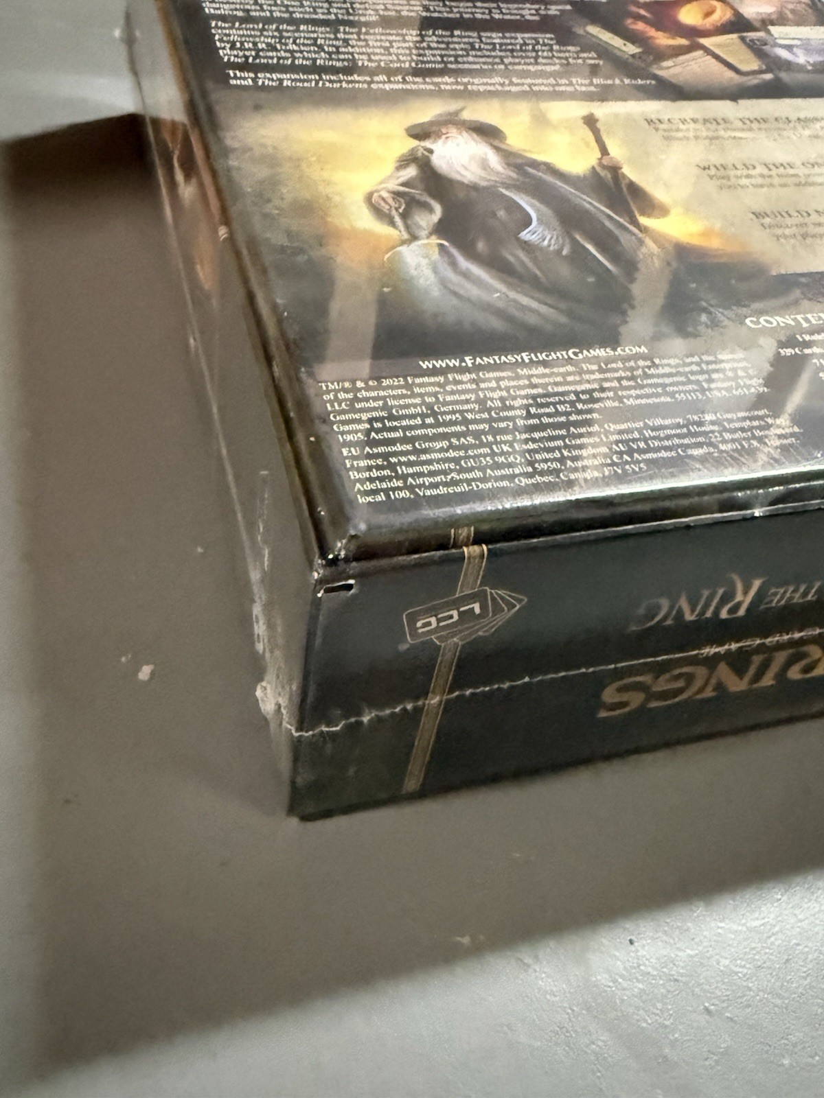 Lord of the Rings LCG Fellowship of the Ring Saga Expansion NEW Sealed FFG RARE