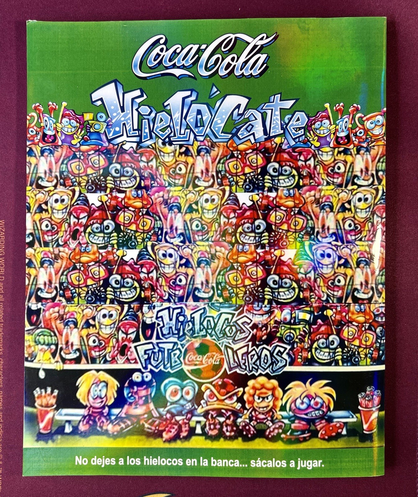 Crazy Bones GoGos 1997-1998 Hielocos Futboleros Coca-Cola Generic Album See Pics