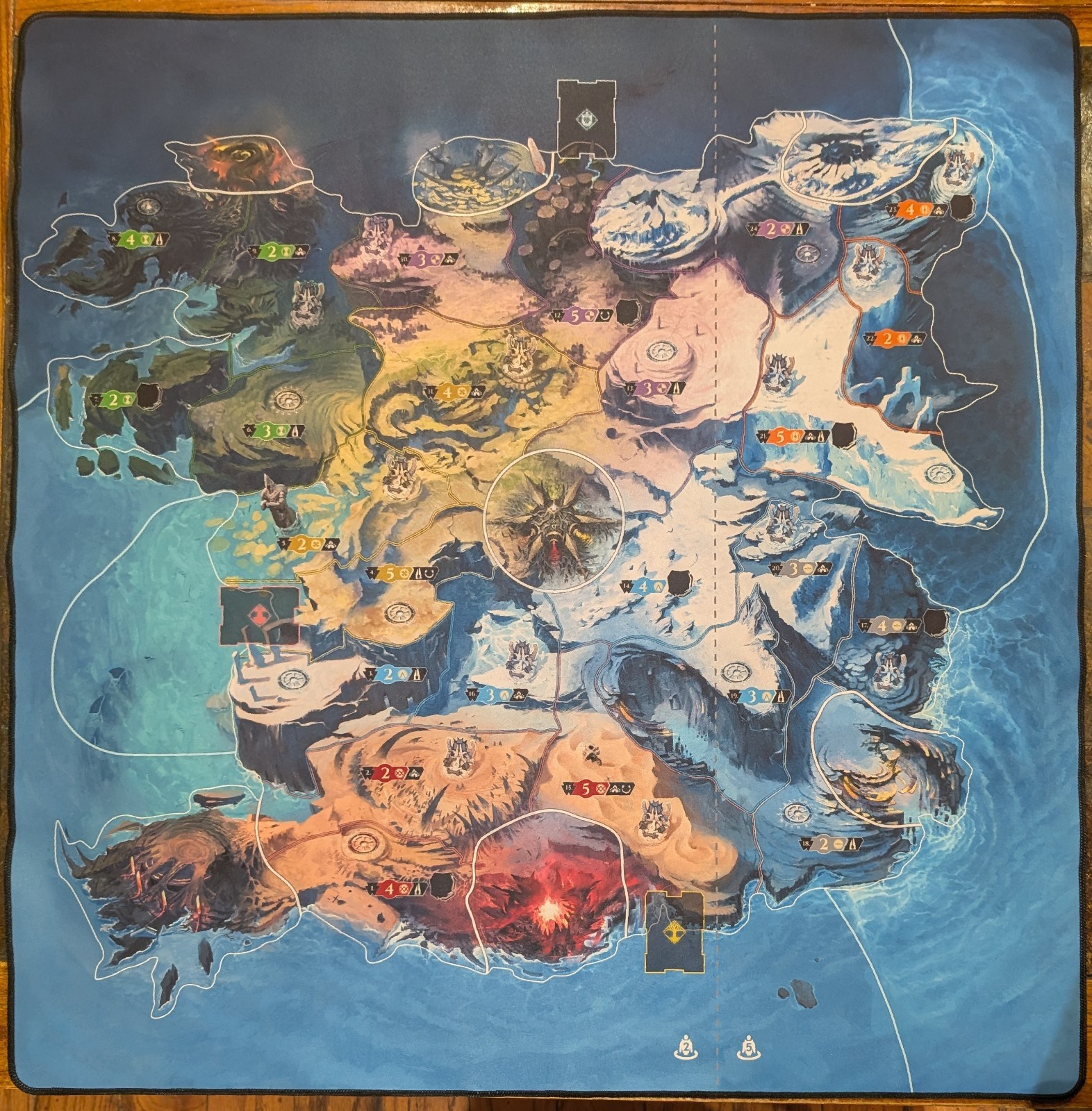 Lords of Ragnarok + Mat, Stretch goals, Terrain and Seas of Aegir.