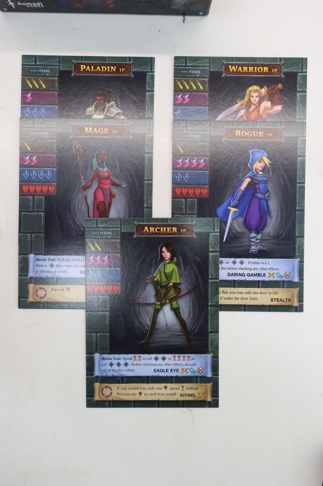Asmadi Games One Deck Dungeon By Chris Cieslik 1-2 Players – 100% Complete