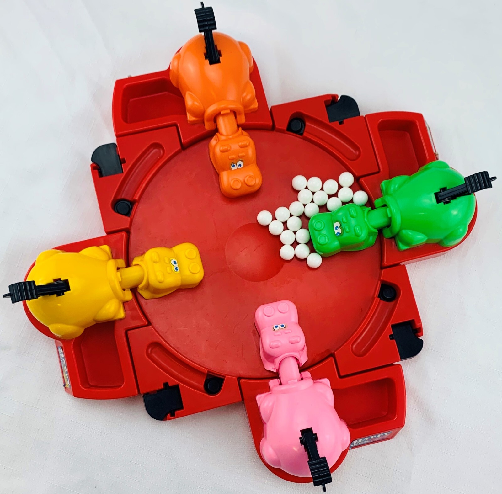 1998 Hungry Hungry Hippos Game by Milton Bradley Complete Good Cond FREE SHIP