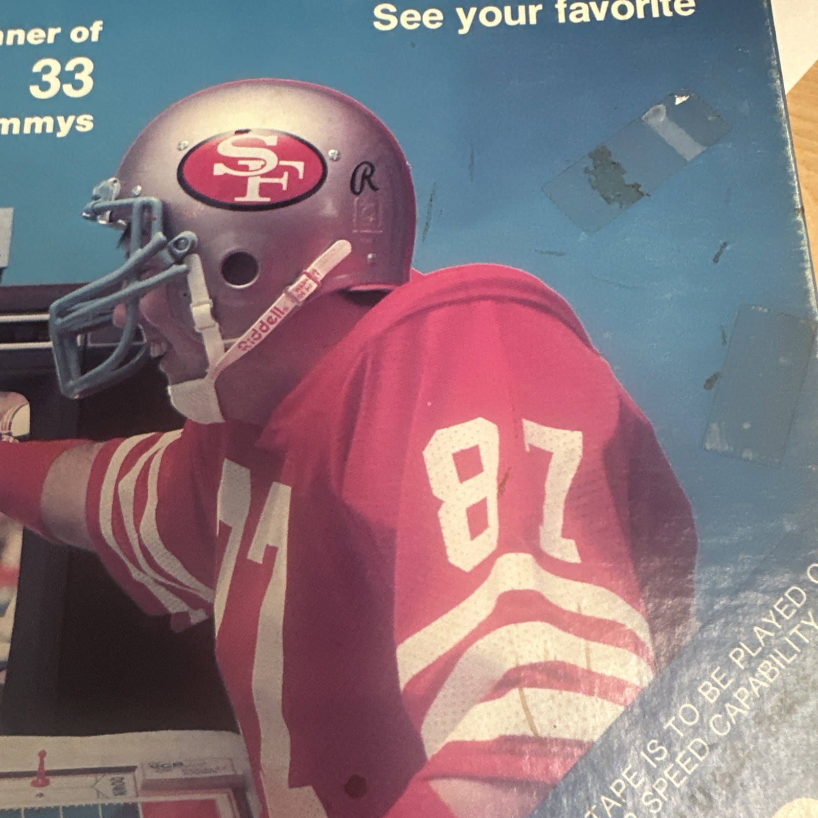 NFL Films The VCR Quarterback Game (RS3) Football Dolphins 49ers 1986 Sealed!!!