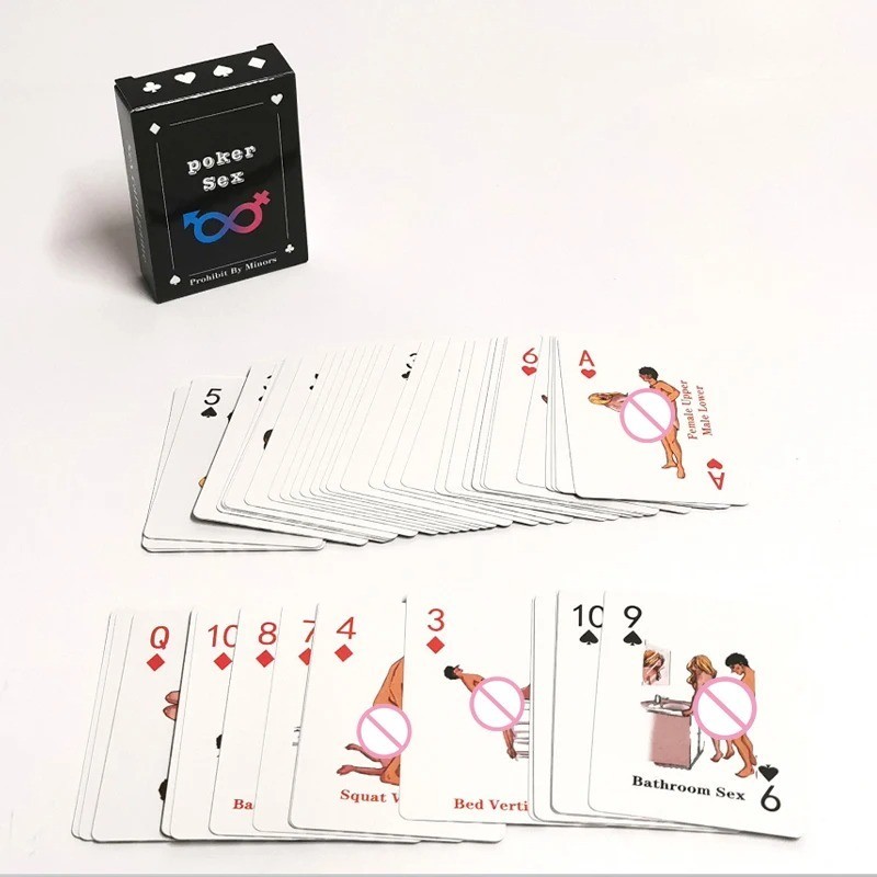 Sex Games Fun Poker Cards Adults Game Sex Position Card Games for Couples