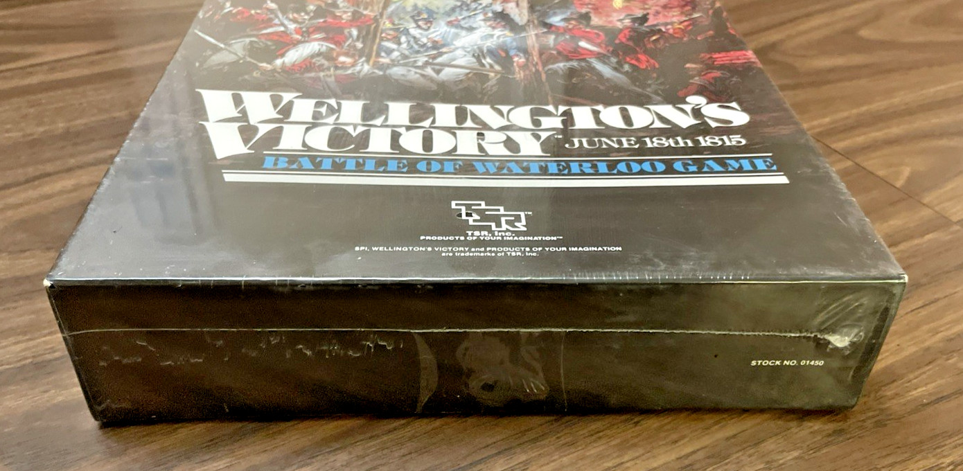 Wellington’s Victory Battle of Waterloo | June 18th 1815 | TSR/SPI {NEW_SEALED}