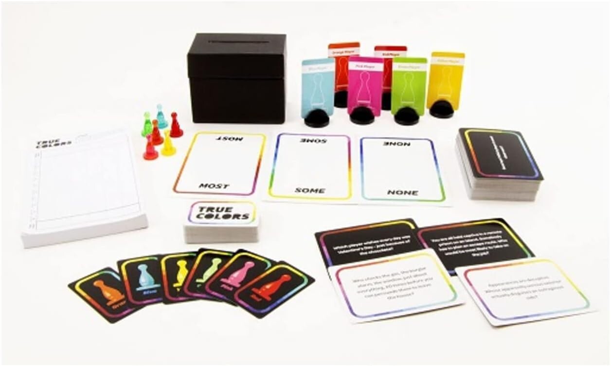 Games Adults Play – True Colors Card Game – What Do Your Friends Really Think of