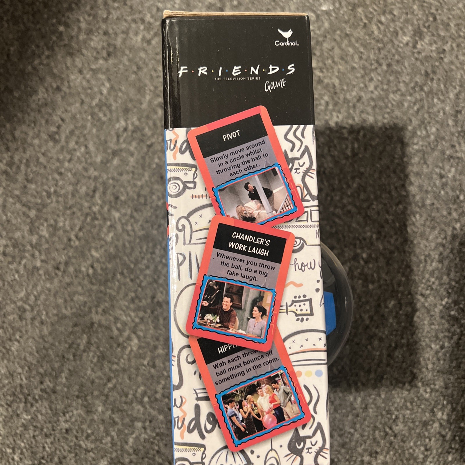 Friends ’90s Nostalgia TV Show The One with The Ball Party Game Teens and Adults