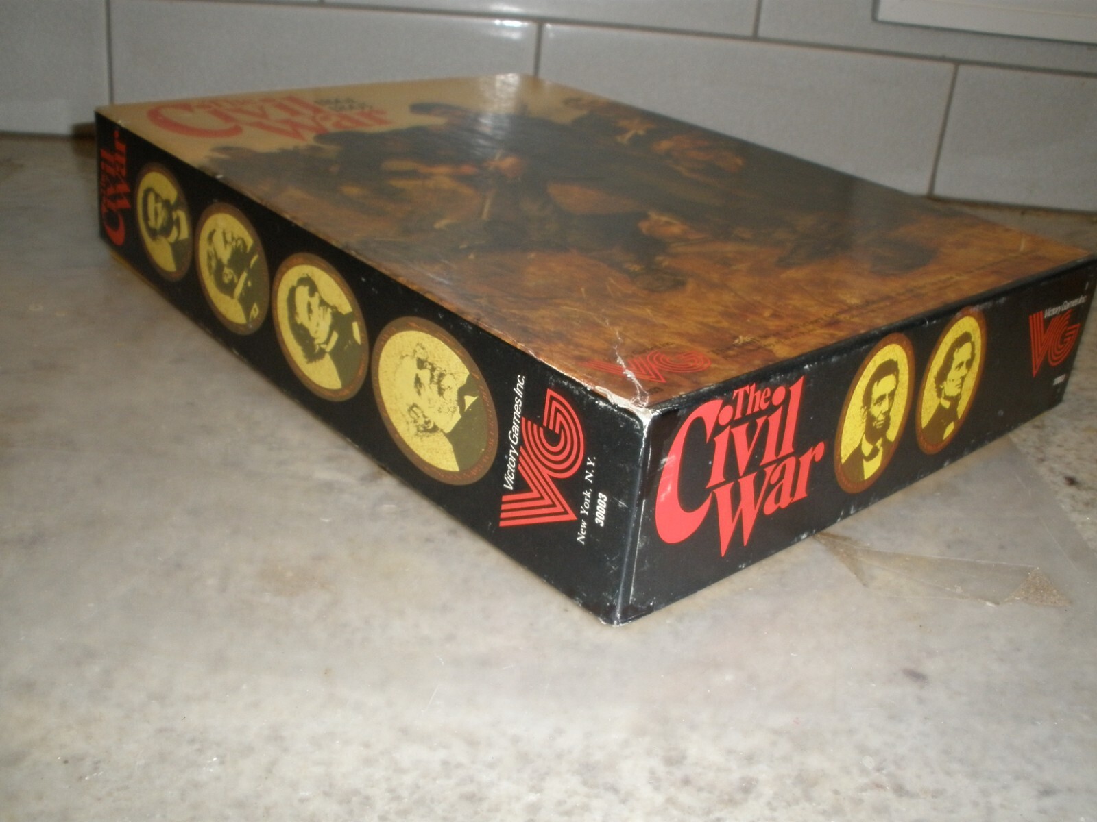 VICTORY GAMES INC THE CIVIL WAR 1861-1865 GAME COMPLETE #30003