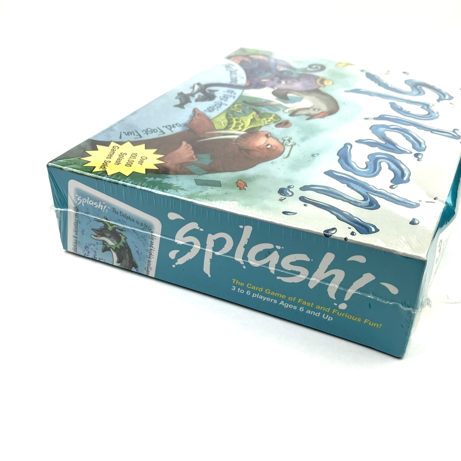 2017 SPLASH! Dolphins Children’s Family Card Game Ages 6+ NEW SEALED Damaged