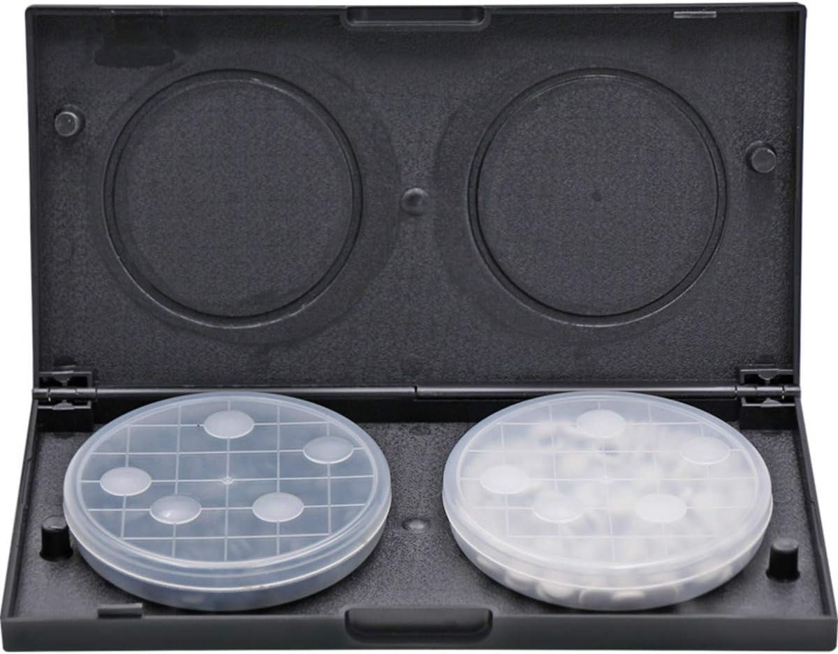 Medium Magnetic 19×19 Go Game Set Board 11 with Single Convex Stones