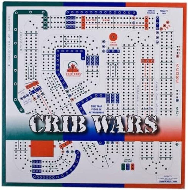 Crib Wars Cribbage With A Twist Board Game Card New
