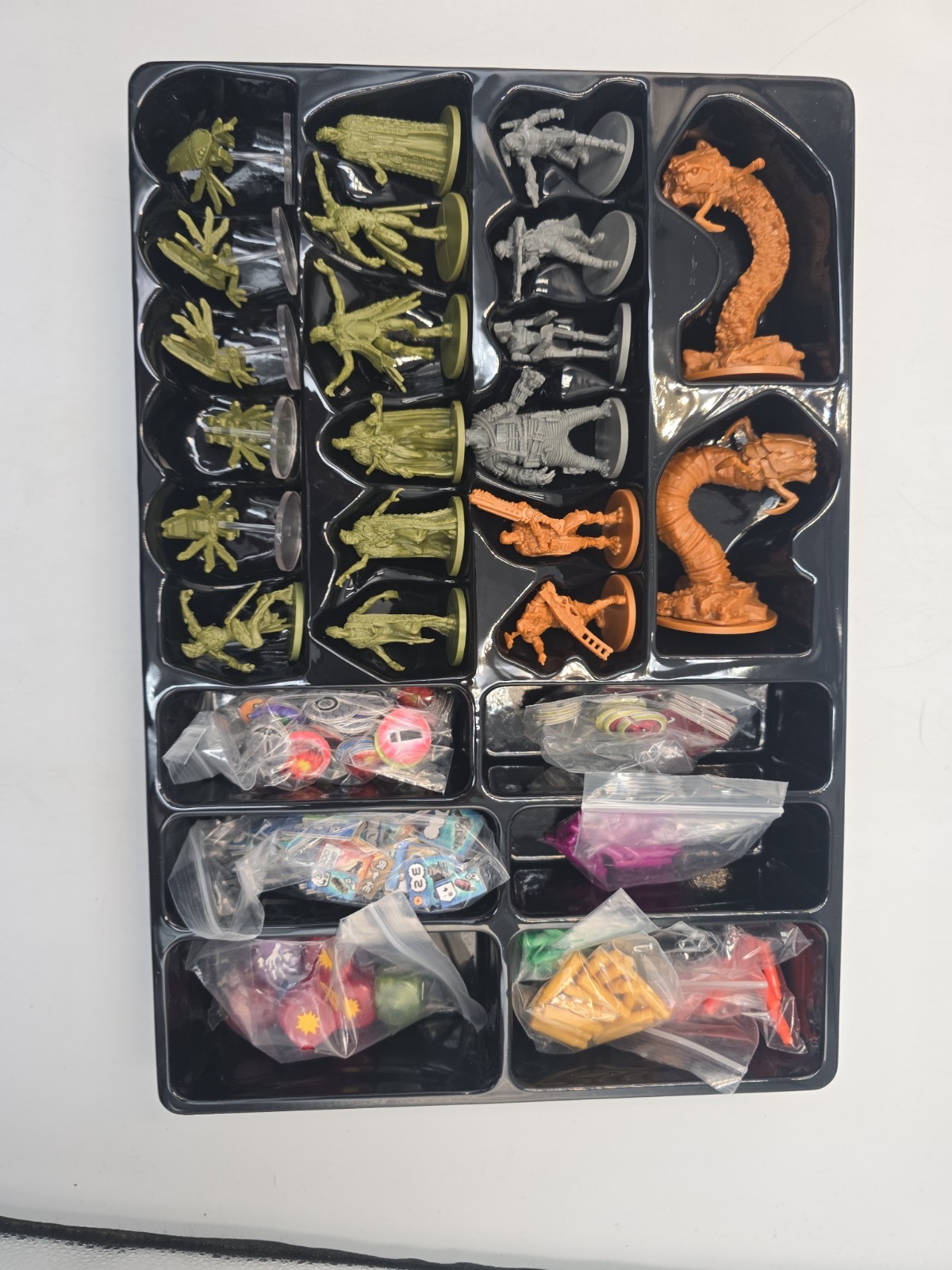 Core Space: First Born – Kickstarter Game NEVER PLAYED, PARTIALLY ASSEMBLED READ
