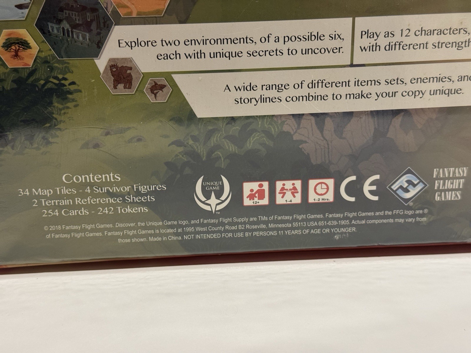 Discover Lands Unknown Board Game (FFG) – New & Sealed