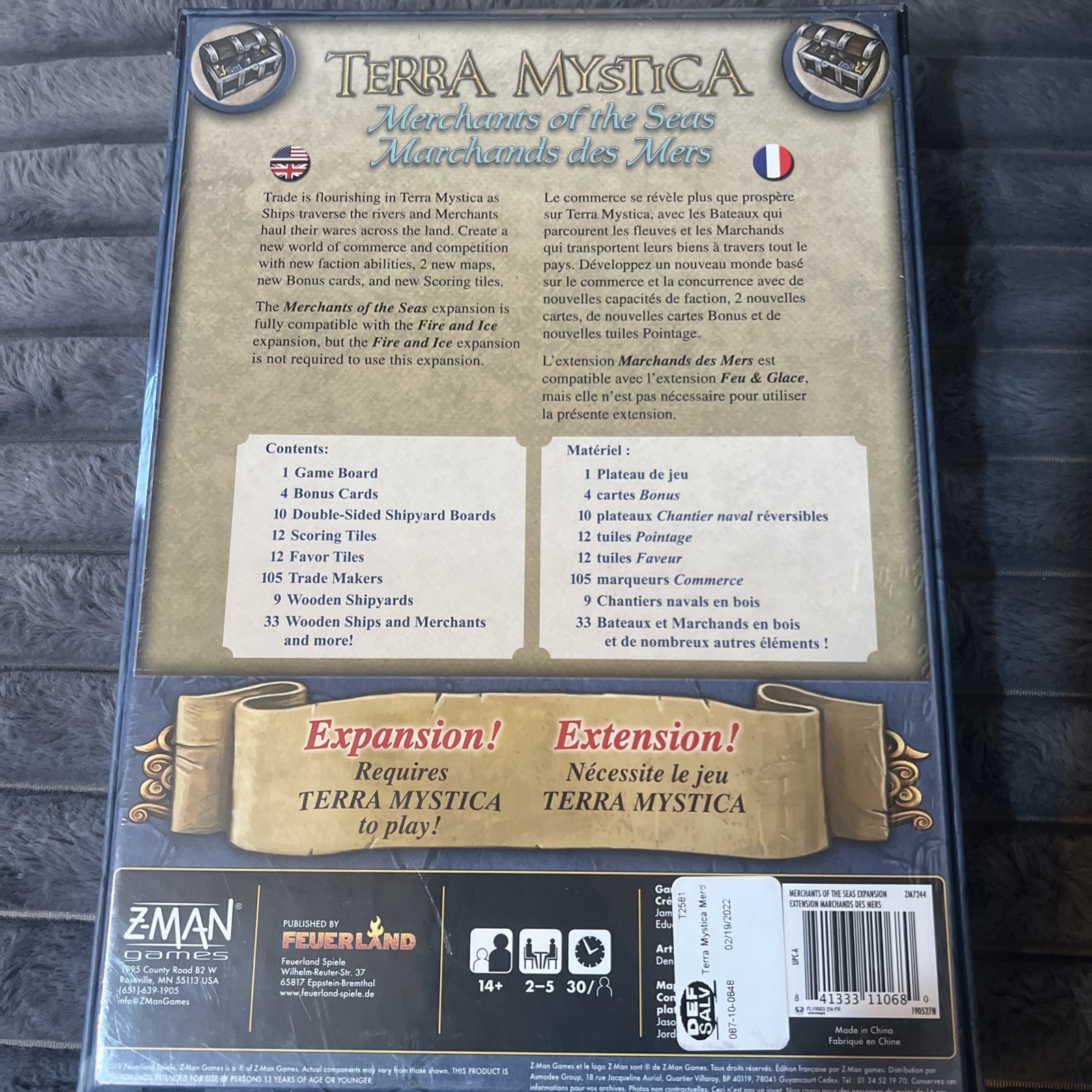 Terra Mystica Board Game