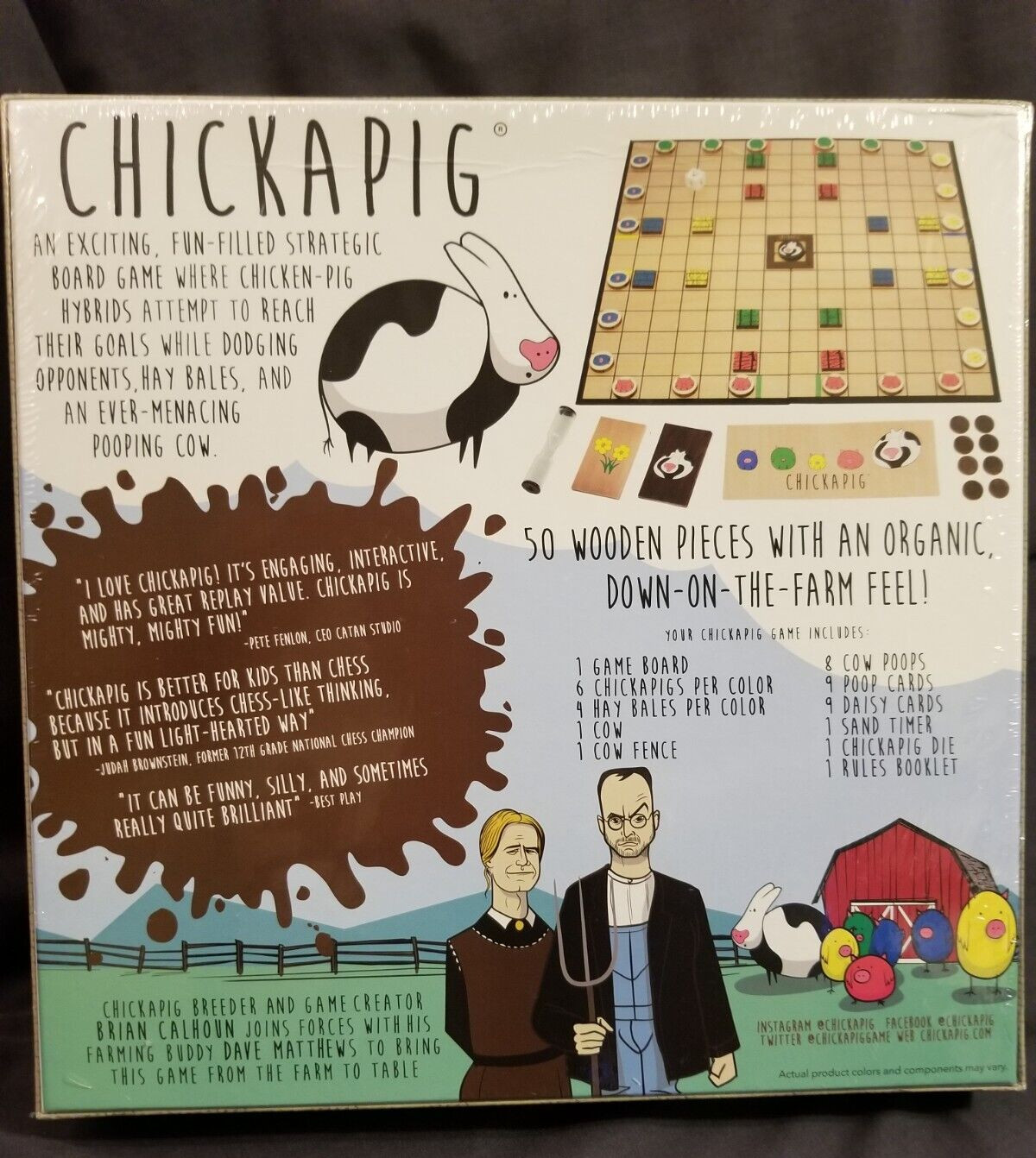 Buffalo Games Chickapig A Farm to Table Game