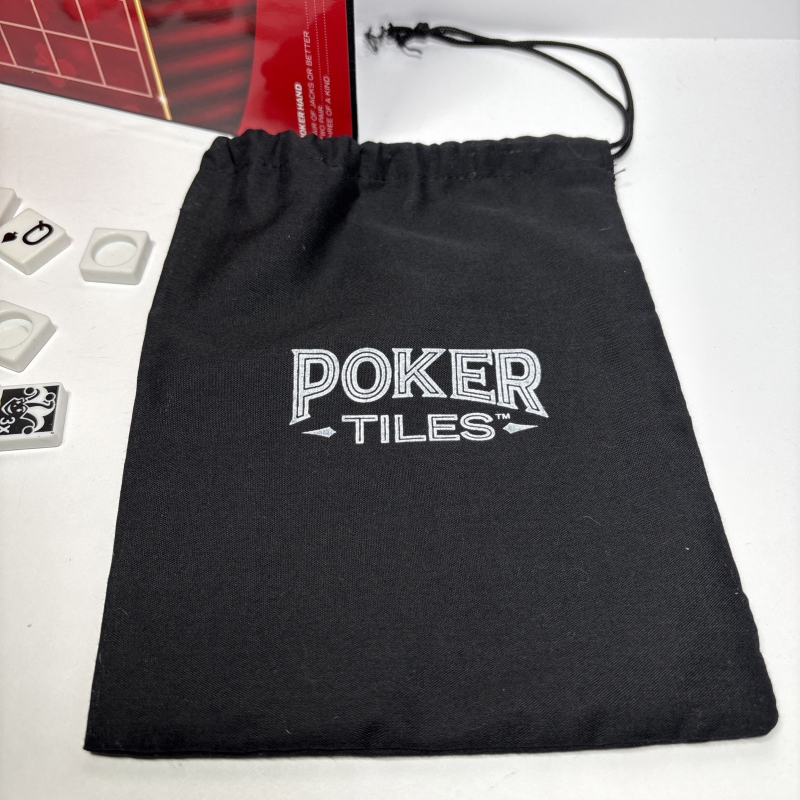Masterpieces POKER TILES Board Game Strategy Tile Game Exciting Poker Action!