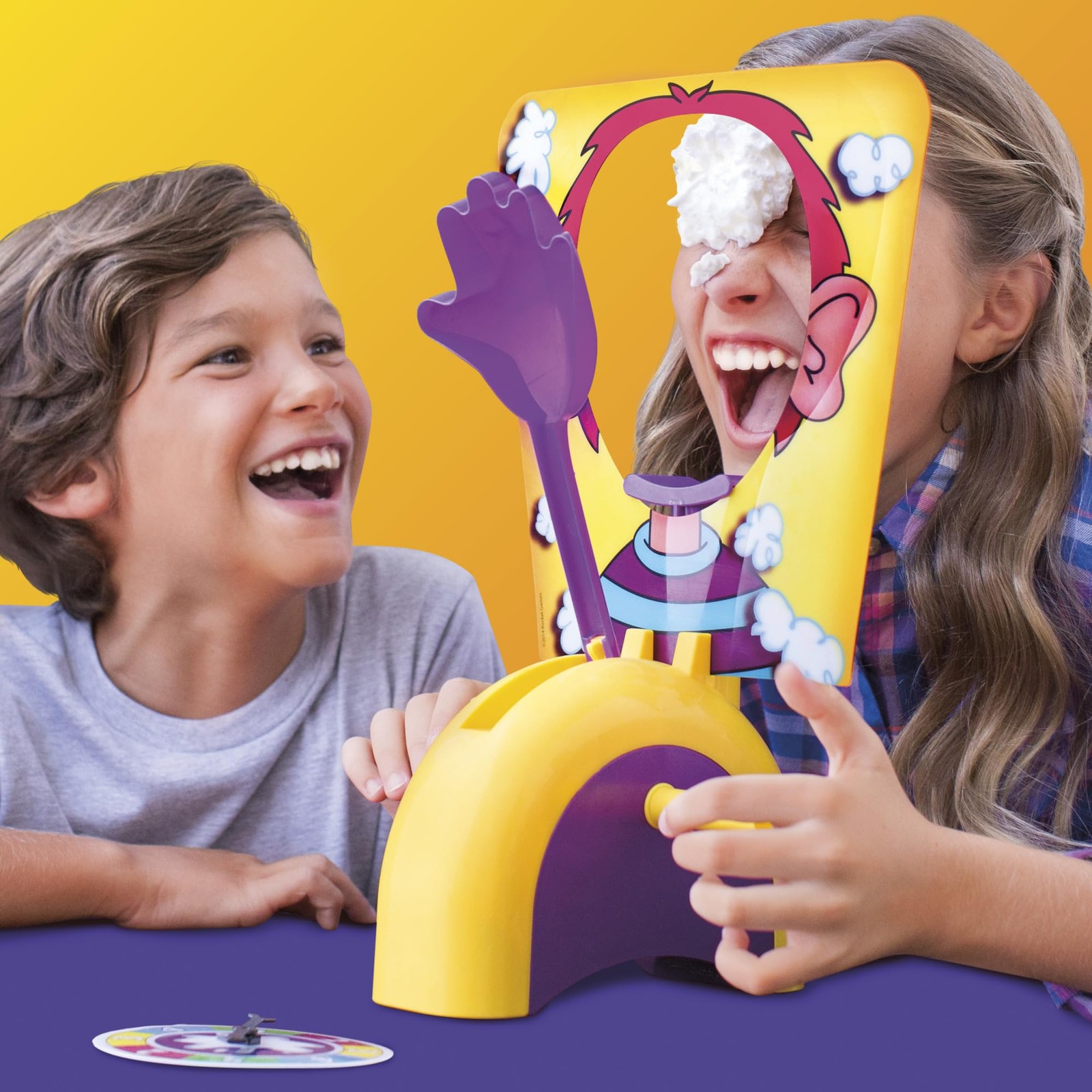Hilarious Pie Face Game for Family Fun Kids Ages 5 and Up Tabletop Gameplay