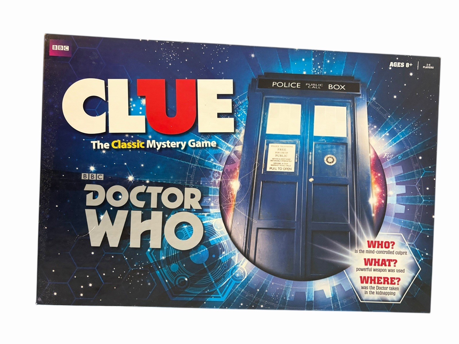 Large Doctor Who Game Lot Clue Yahtzee Trivial Pursuit TARDIS Puzzle Set BBC
