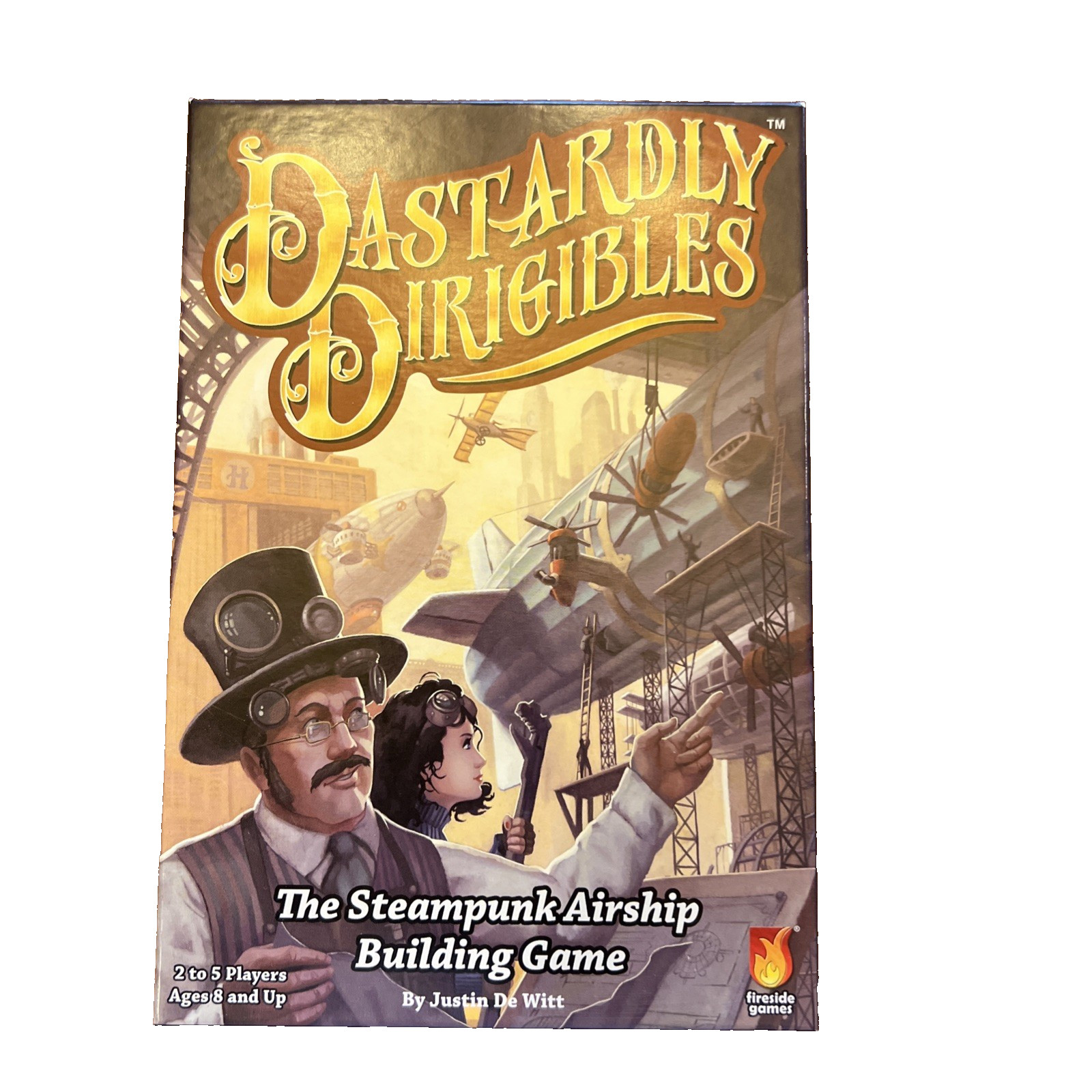 Dastardly Dirigibles: The Steampunk Airship Building Game – New Fireside Games