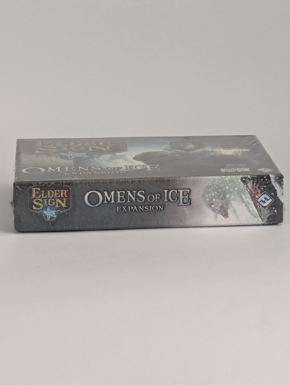 Elder Sign Omens of Ice Expansion Arkham Horror Files Fantasy Flight Games New