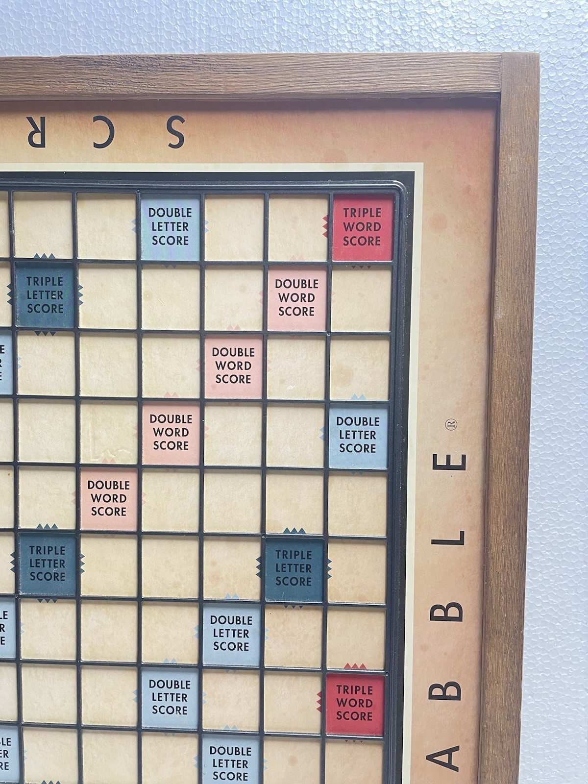 Scrabble Board Lazy-Susan LARGE – Restoration Hardware – Vintage Deluxe RH 26×26