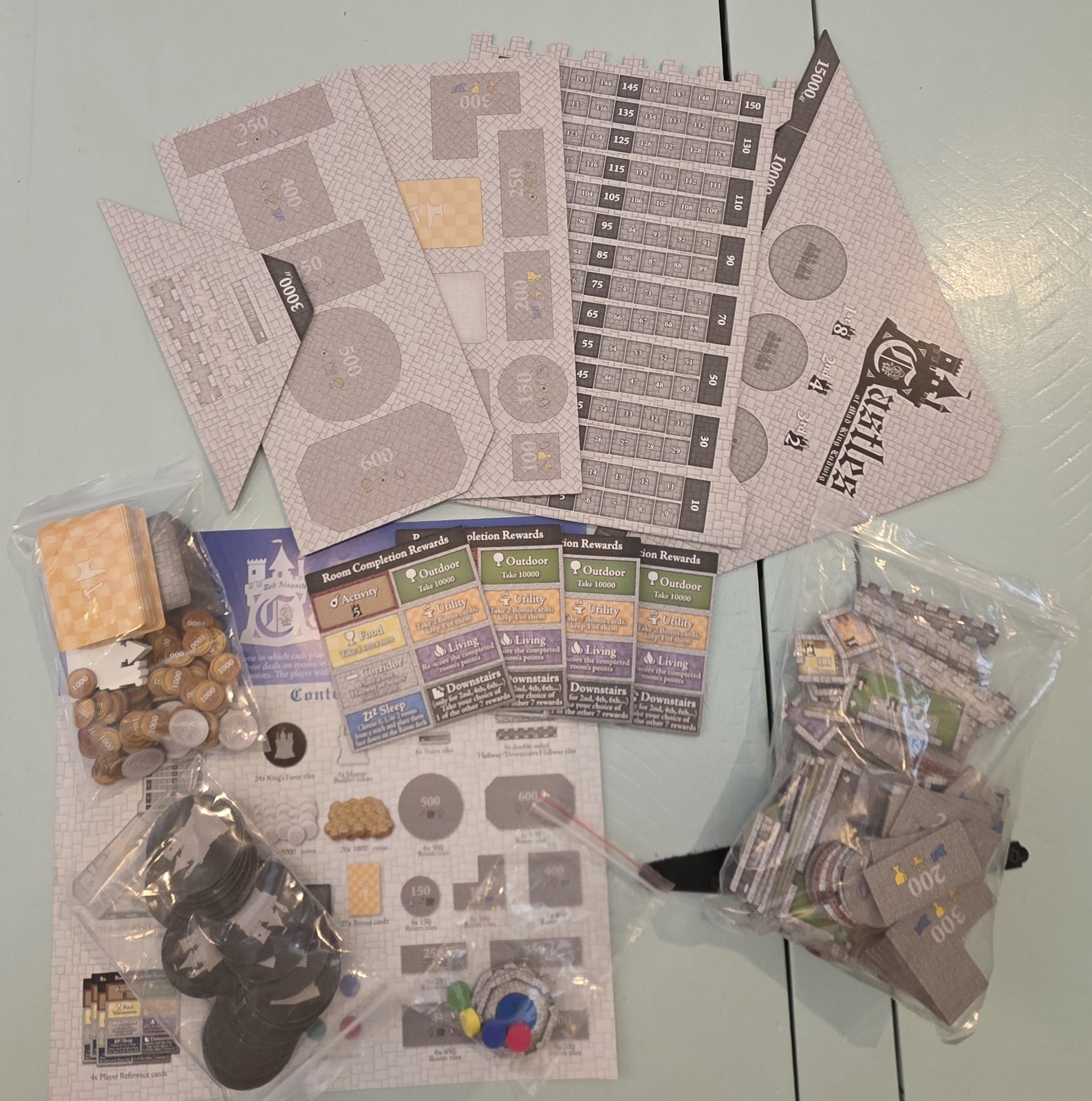 Castles of Mad King Ludwig – Bezier Games – Great Condition – Complete