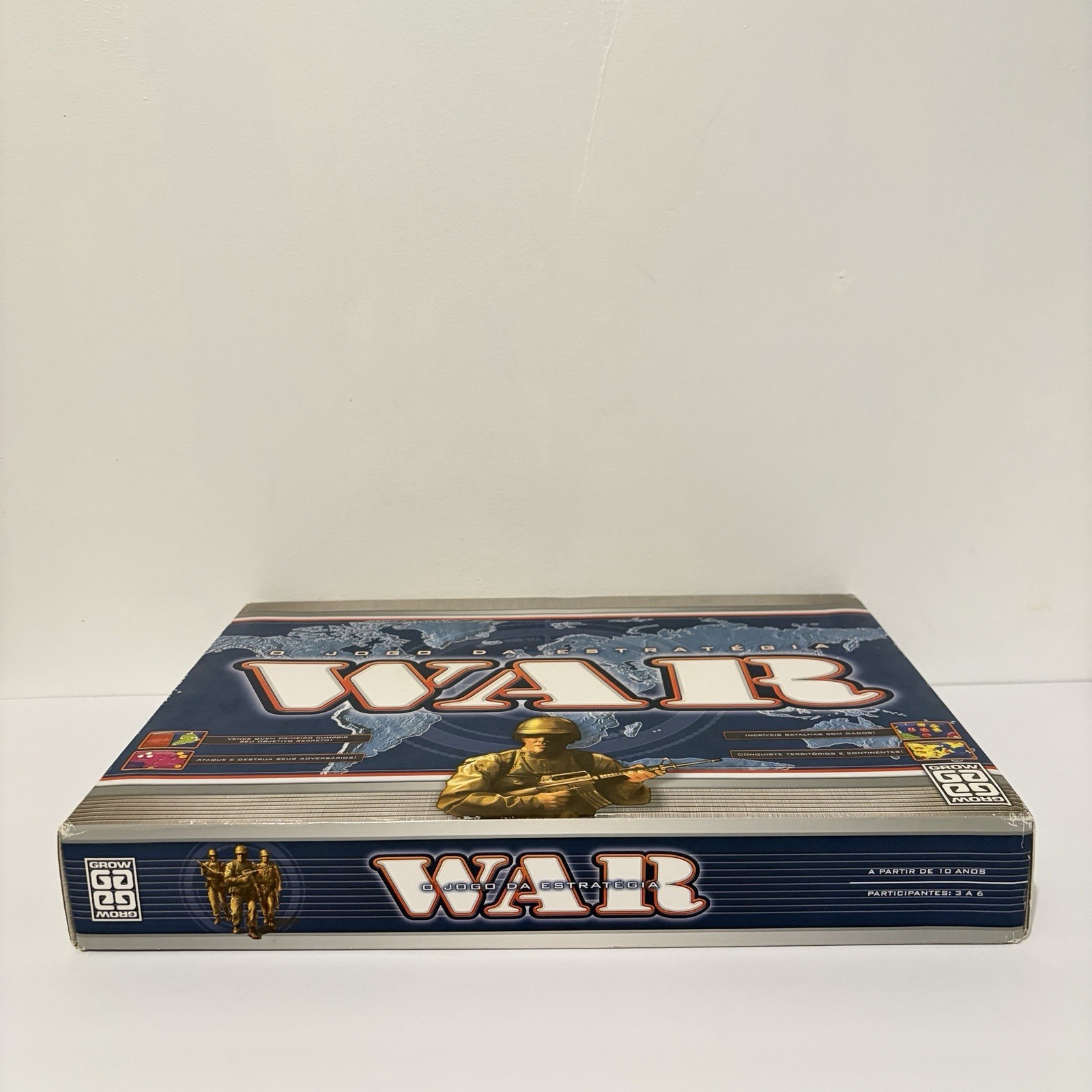 War Jogo Da Estrategia Board Game Brazil Portuguese Strategy Grow Complete