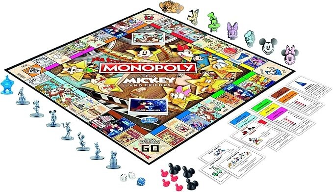 NEW Hasbro Gaming – Monopoly: Disney Mickey and Friends Edition New Board Game