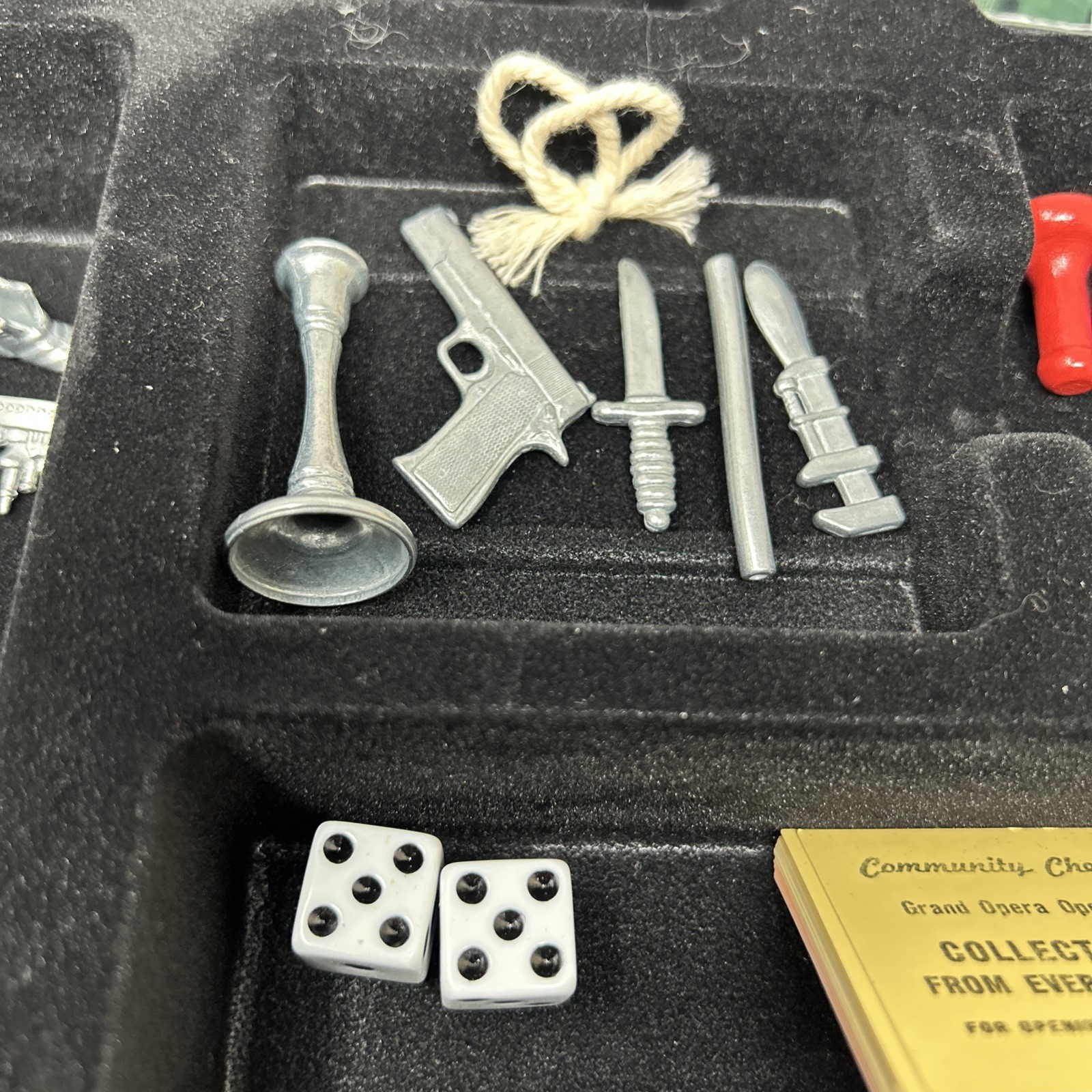 MONOPOLY and Clue Deluxe Vintage 2 in 1 Wood Game Collection Set Complete