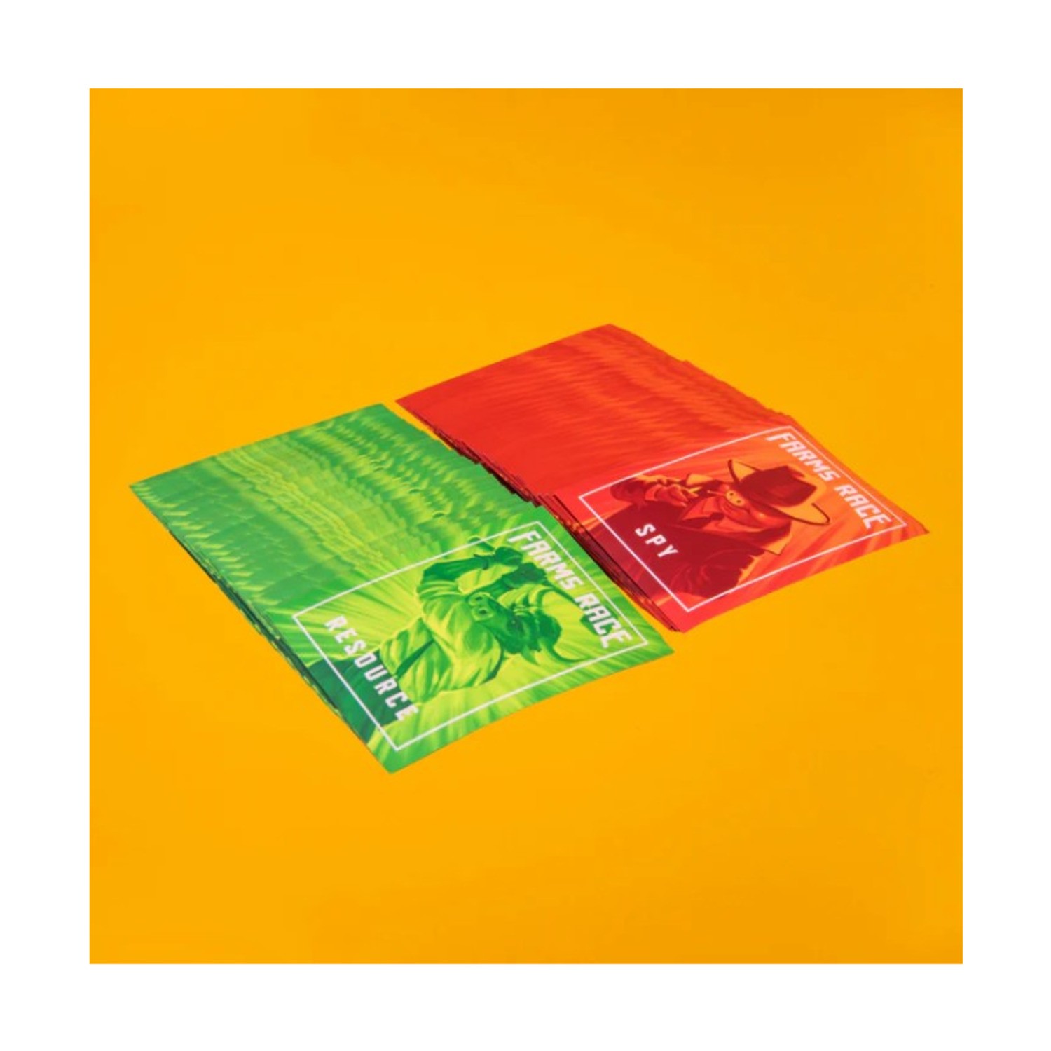 Medium Brow Board Games Farms Race – Card Sleeves (175) New
