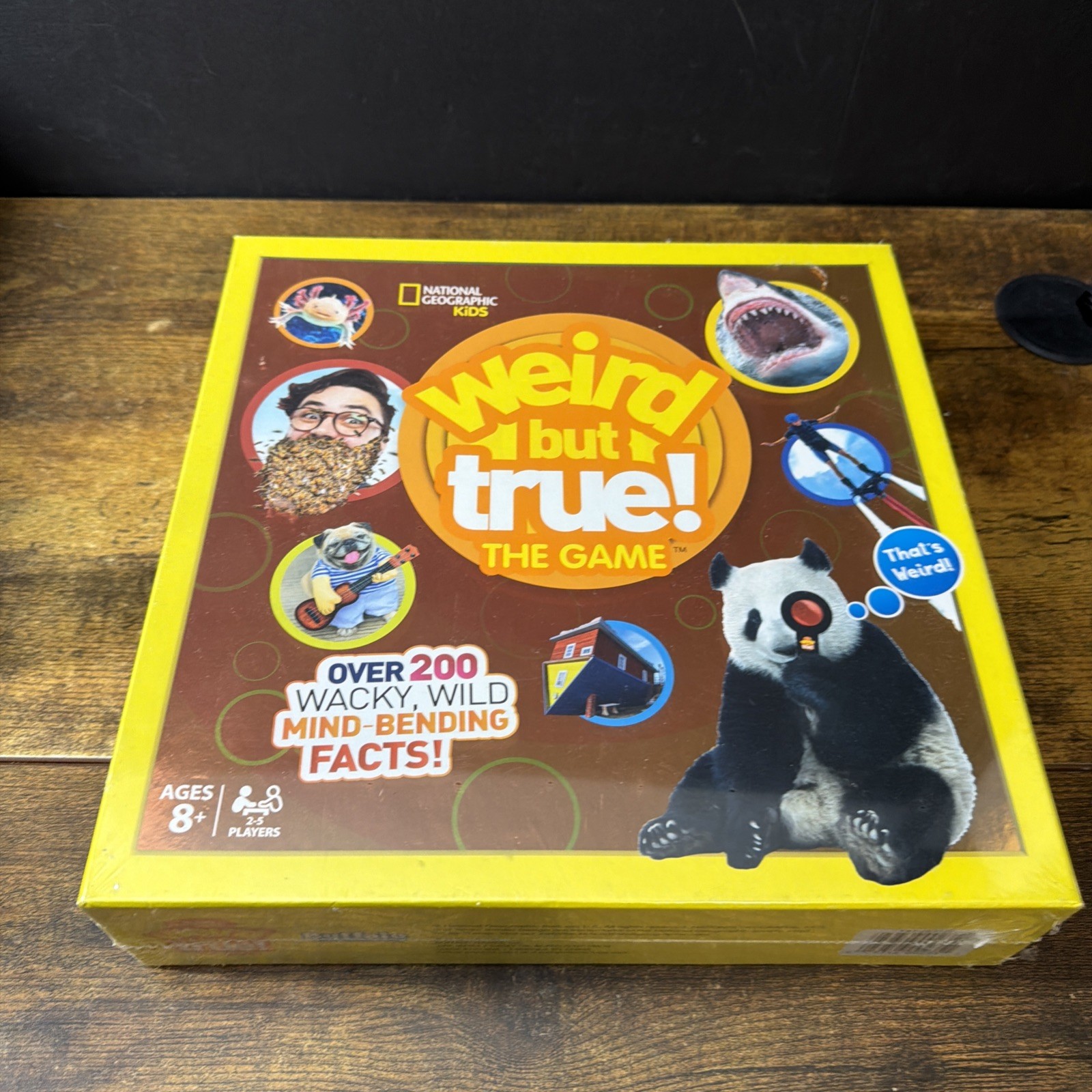 Weird But True The Board Game National Geographic Kids Buffalo Games New Sealed