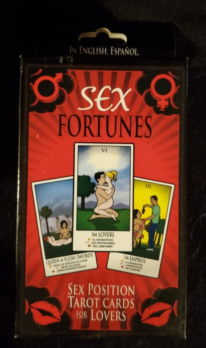 ADULT CARD GAME: SEX FORTUNES TAROT CARDS – Couples Fun Foreplay Sex Positions