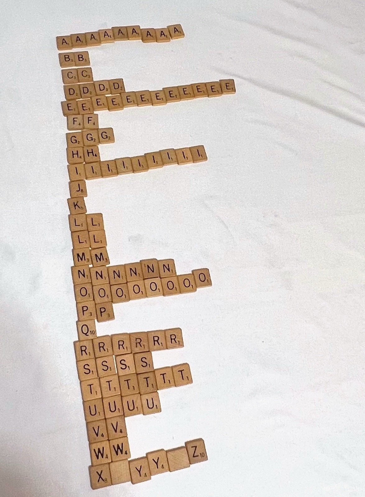 SCRABBLE GAME Vintage 1948 SELCHOW & RIGHTER CO Missing Some Pieces