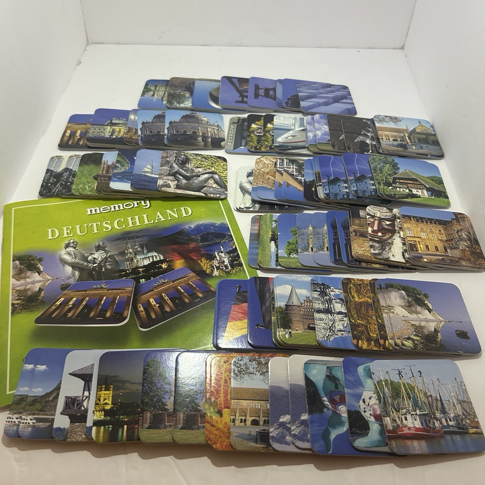 Excellent Ravensburger Deutschland Memory Tile Matching Game Complete
