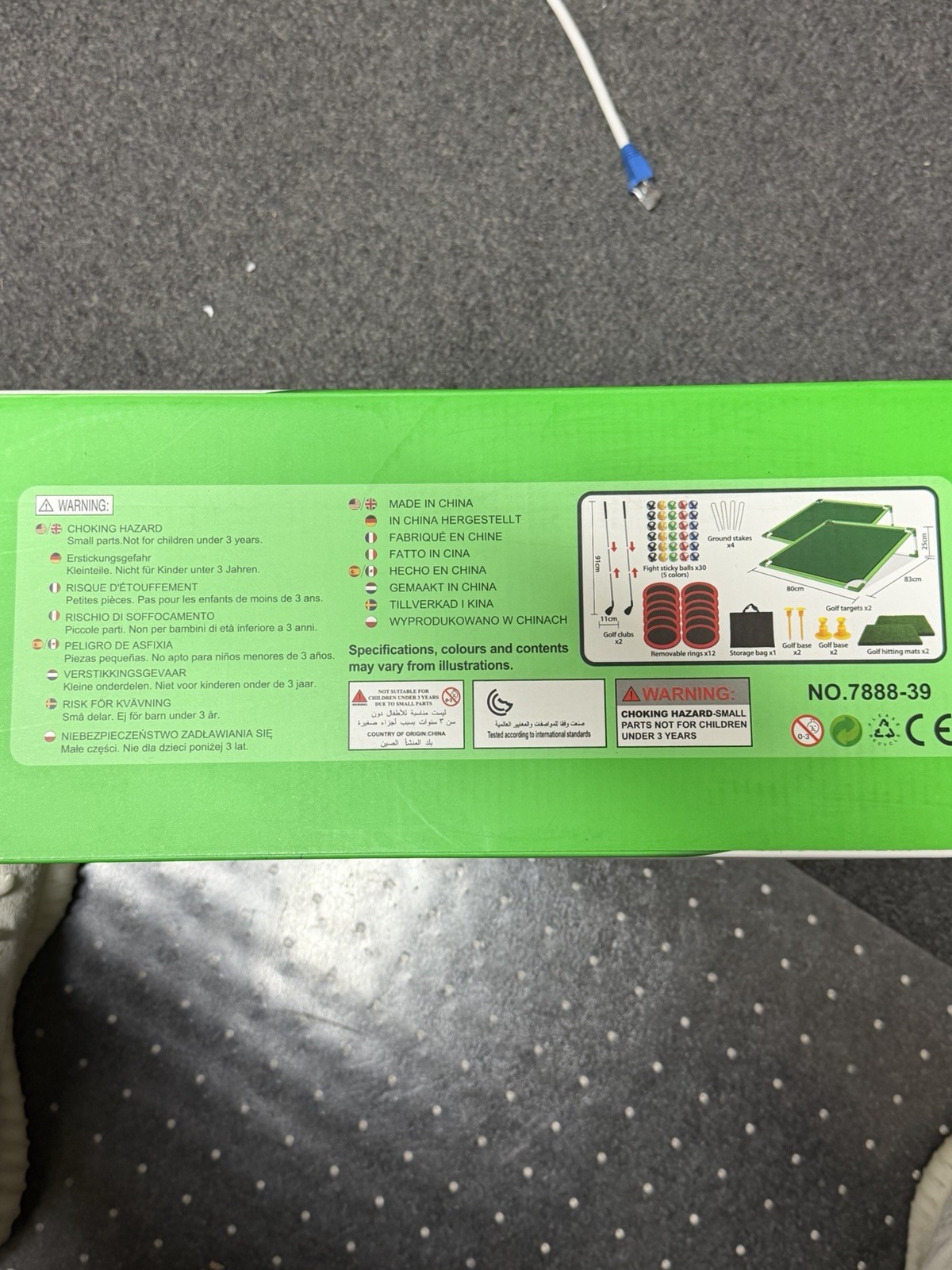 Handroom Golf Game Play Set