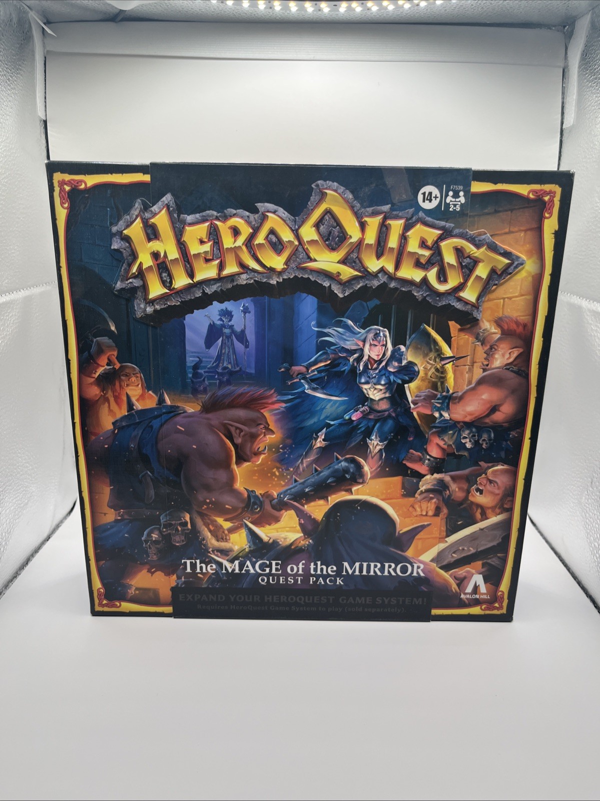 Hero Quest Expansion The Mage of the Mirror Quest Pack New & Sealed