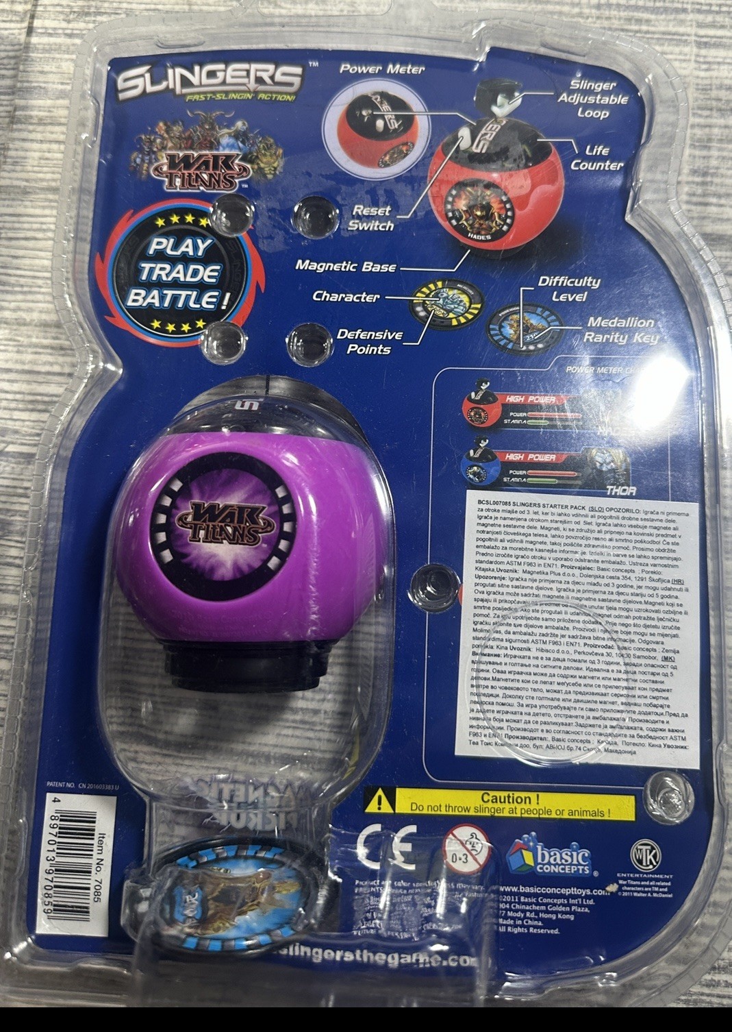 Slingers: War Titans Quick Draw Game Starter Pack – Athena – New Unopened