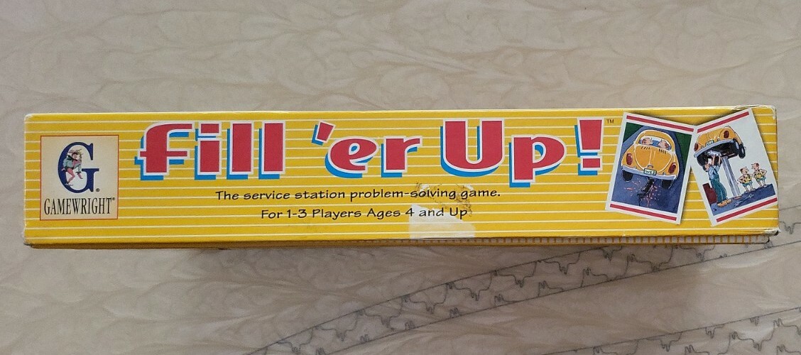 Fill’er Up Service Station Problem Solving Game 1996 Complete
