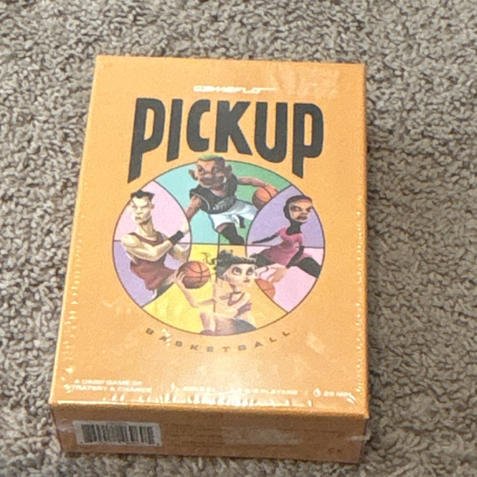 GAMEFLO Pickup Basketball Board Game Strategy 2-8 Players Ages 8+