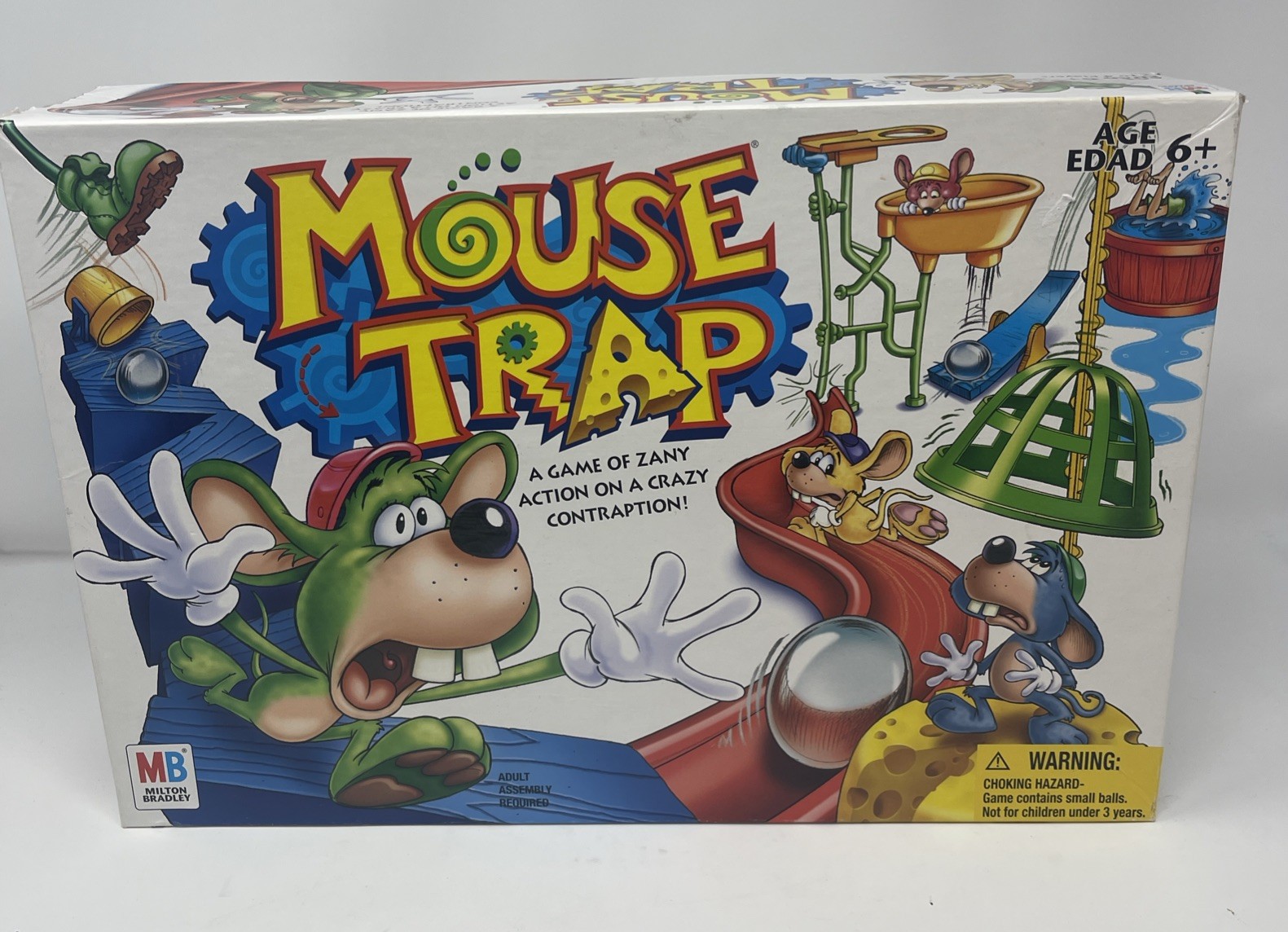 Milton Bradley Hasboro 2005 Mouse Trap Board Game #04657 Complete in Box
