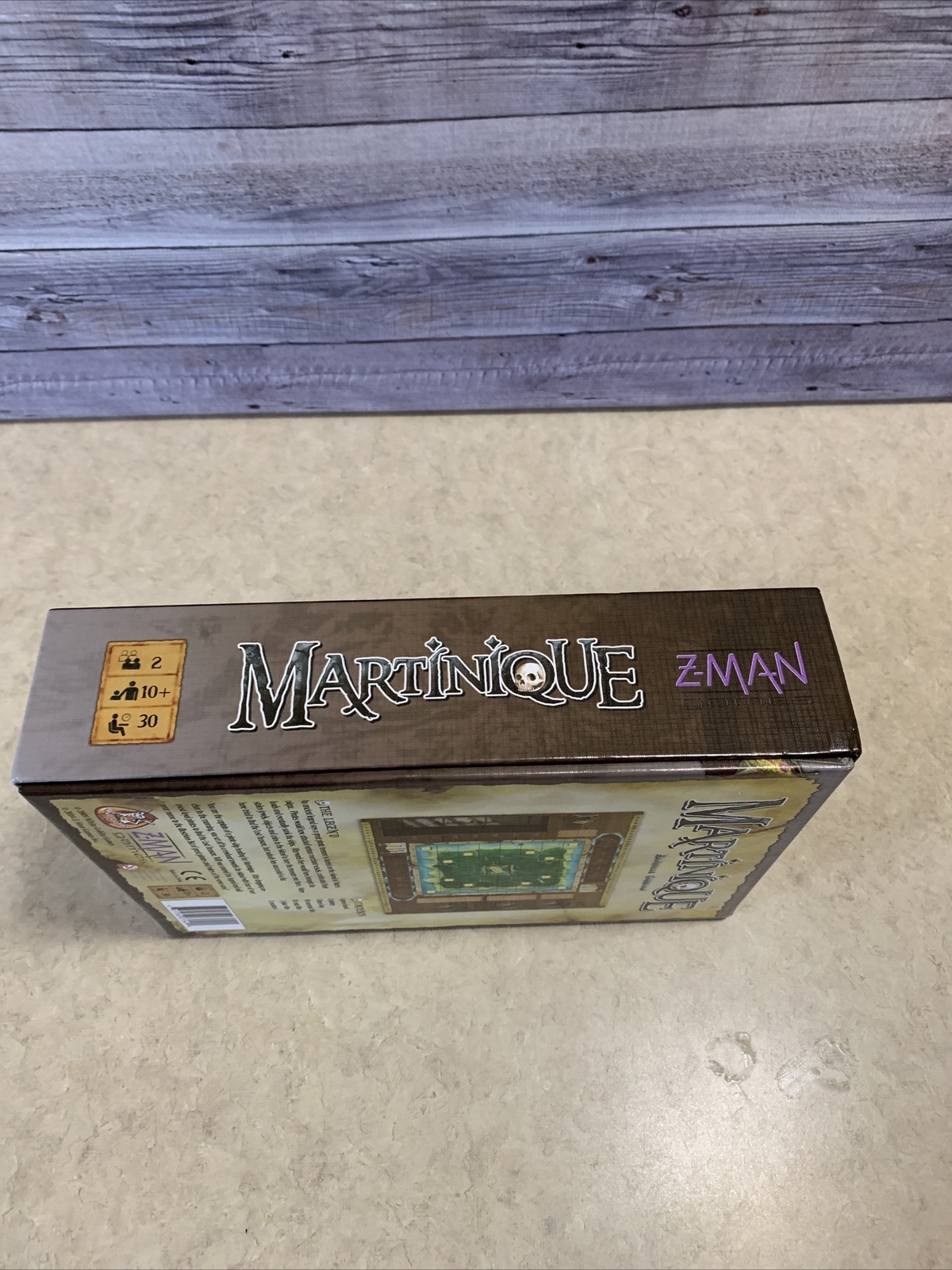 Martinique (Board Game, 2010) Z-Man Games White Goblin Emanuele Ornella COMPLETE