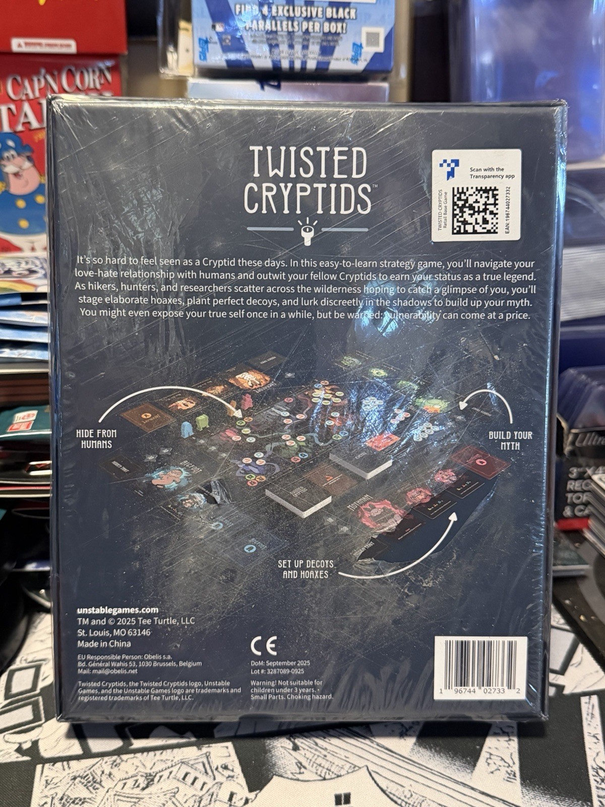 Twisted Cryptids Board Game: Creative Thinking, 30-60 Min Play, 2-4 Players