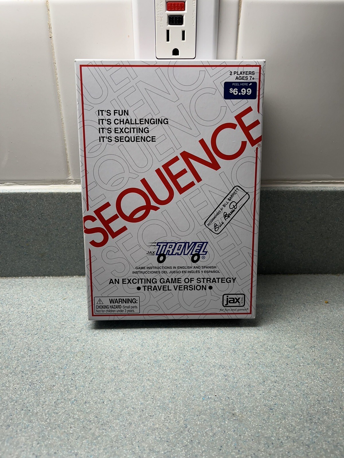 SEQUENCE Board Game, Strategy Game, Travel Board Game, Makes a Great Gift, NEW